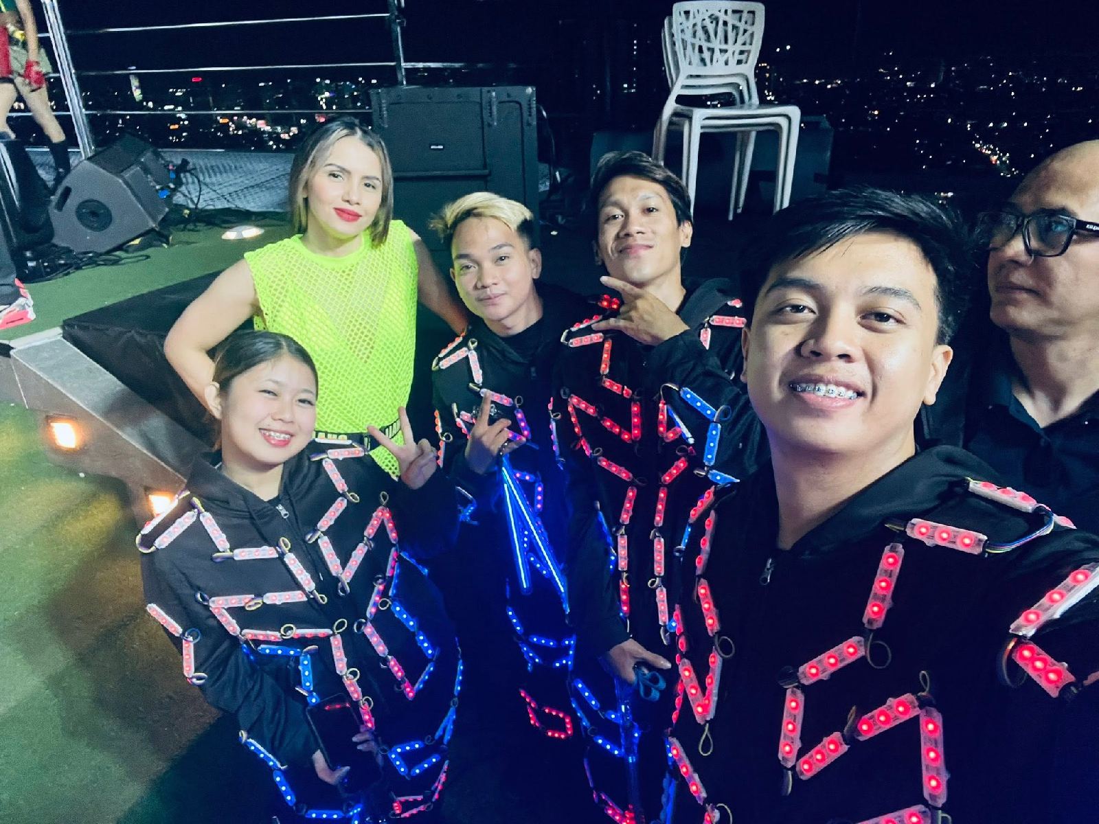 Pyrolights Manila - LED Dancers Manila Performs at the Wilyonaryo Grand Opening Live on TV
