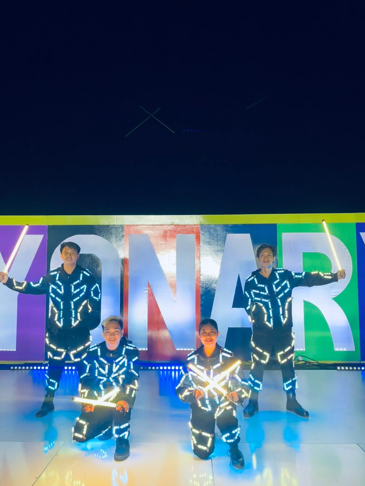 Pyrolights Manila - LED Dancers Manila Performs at the Wilyonaryo Grand Opening Live on TV