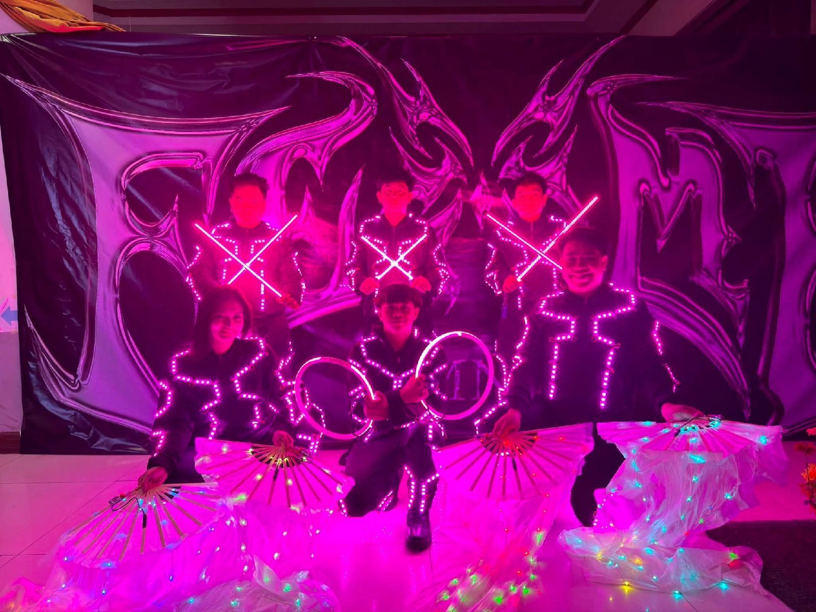 Pyrolights Manila - LED Dancers Manila Supports Femme MNL Fundraising Concert for HipHop International 2026