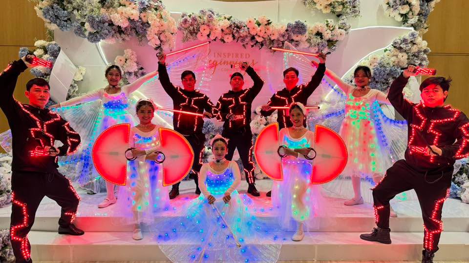 Pyrolights Manila - LED Dancers Manila Delivers Spectacular Entertainment at MIDCON 2026 at Conrad Manila