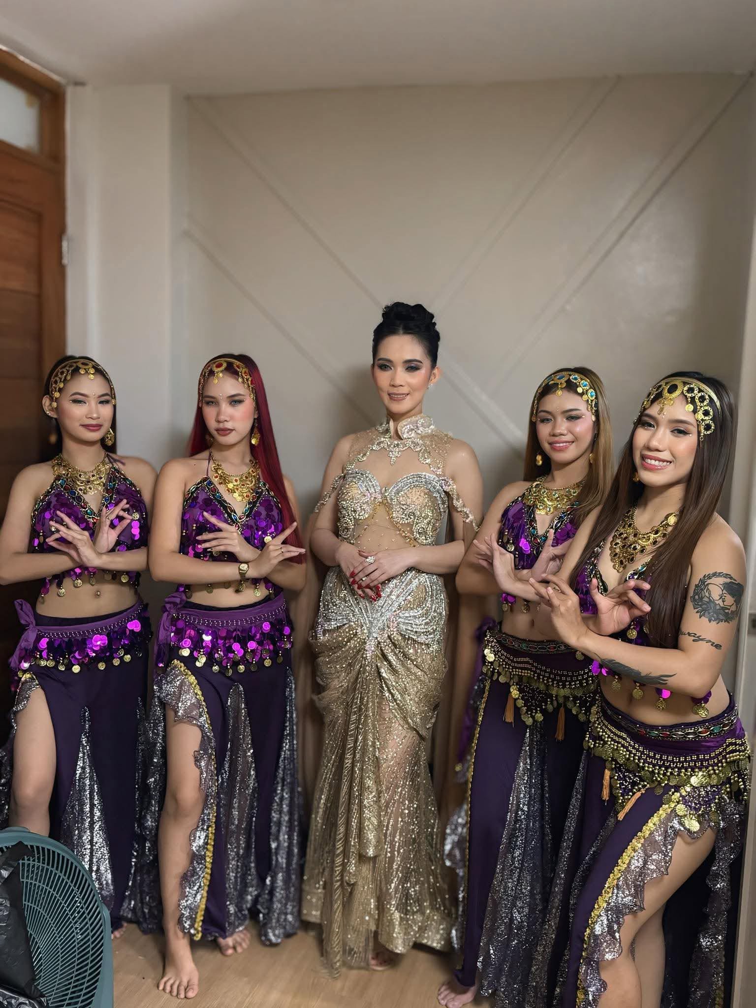 Pyrolights Manila - LED Dancers Manila Brings Spectacular Belly Dance Entertainment to a 40th Birthday Celebration
