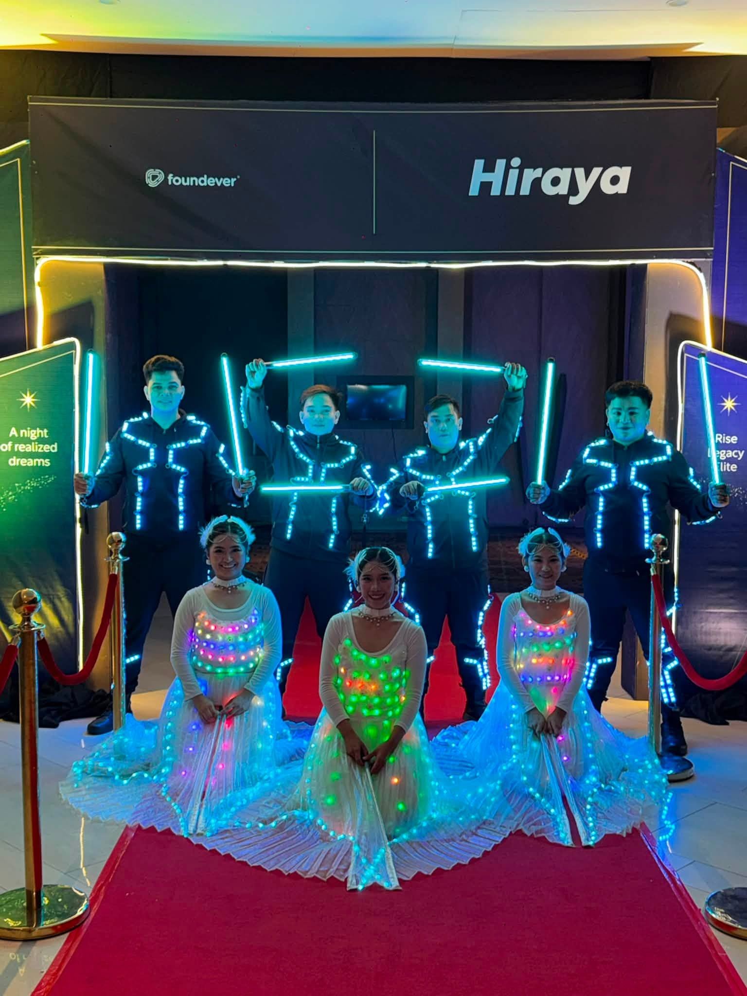 Pyrolights Manila - LED Dancers Manila Returns to Foundever's Hiraya Awards 2026 for Another Spectacular Performance