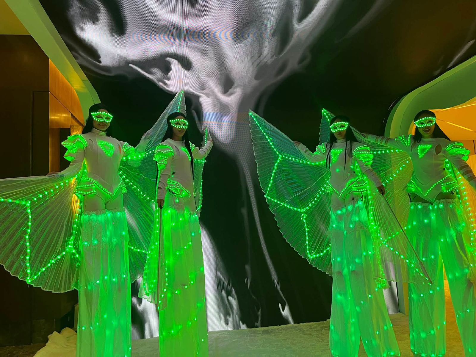 Pyrolights Manila - LED Dancers Manila Performs at Kojie San's ICON TURNS 20 Anniversary