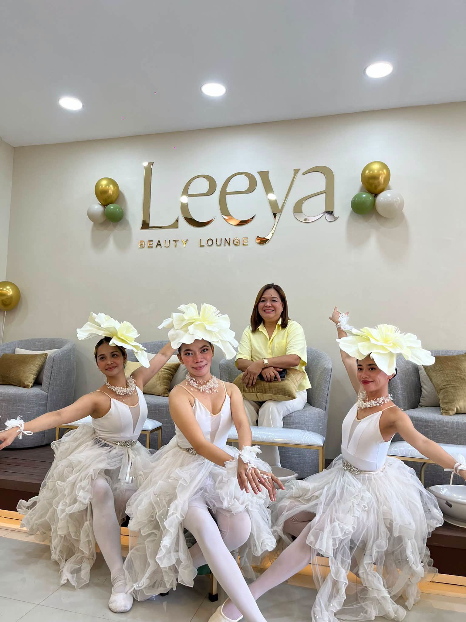 LED Dancers Manila Brings Elegant LED Ballerinas to Leeya Beauty Lounge Soft Opening | Pyrolights Manila
