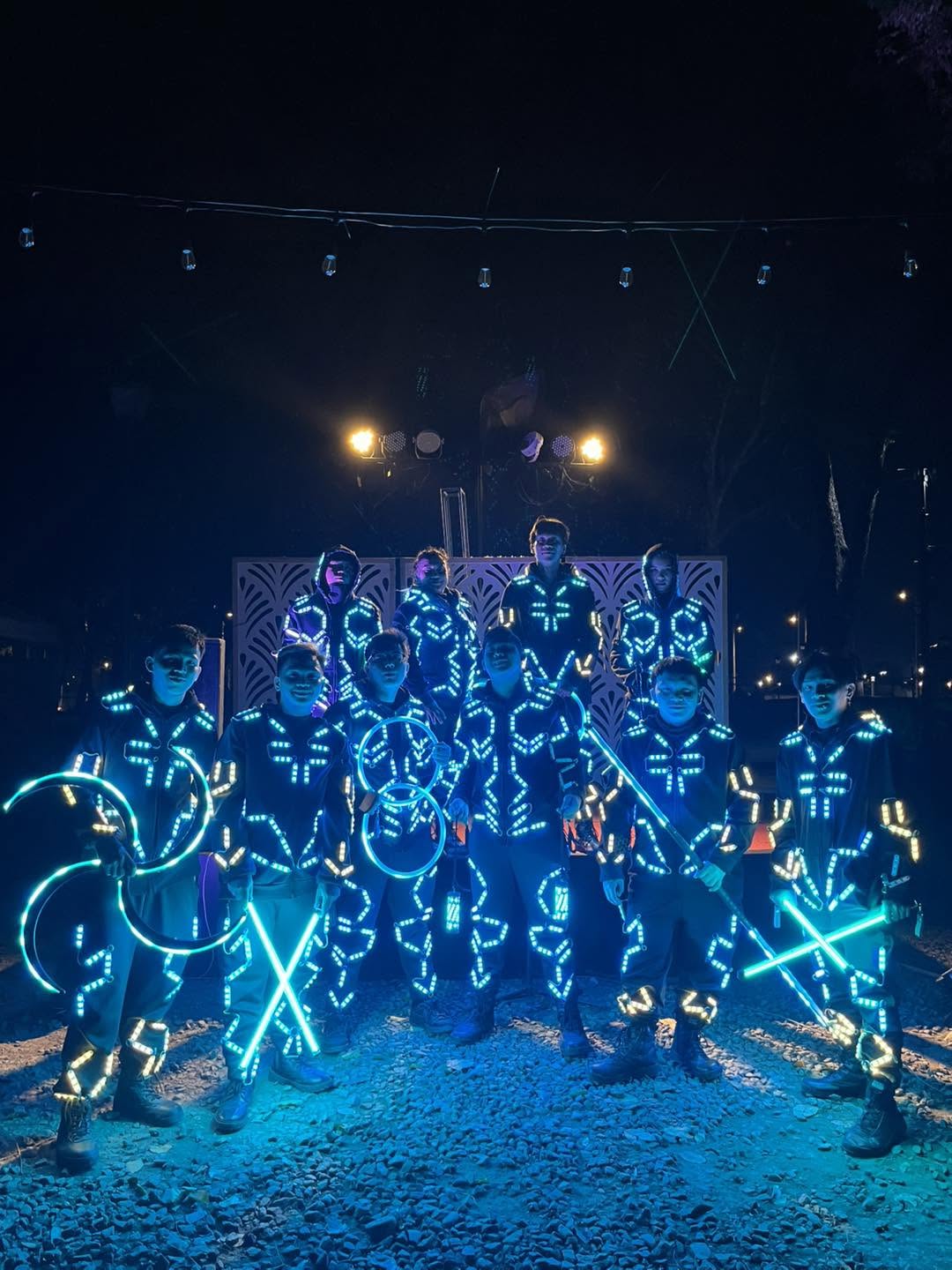 Earth Hour 2025 LED performance by Pyrolights MNL at Rizal Park