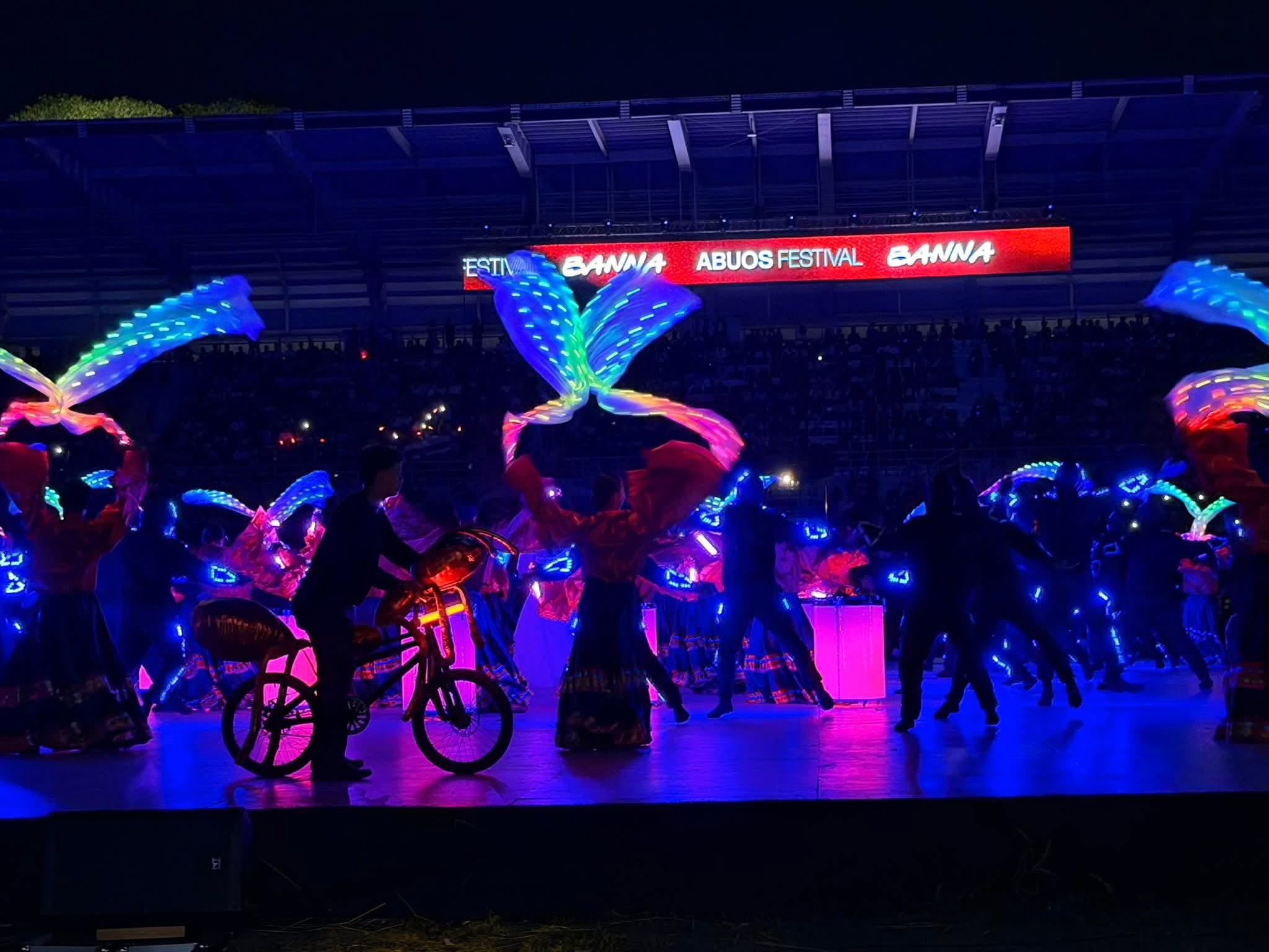 LED Tron costumes and props by Pyrolights MNL at Tan-ok ni Ilocano 2026